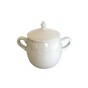 Pillivuyt covered sugar bowl